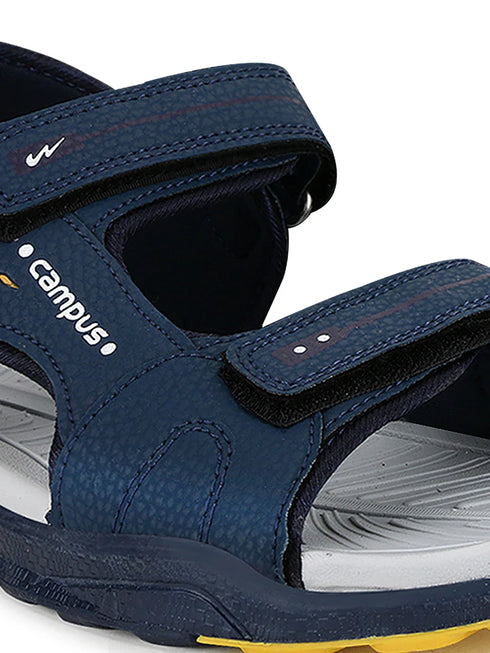 3K-SD-055B Navy Men's Sandals